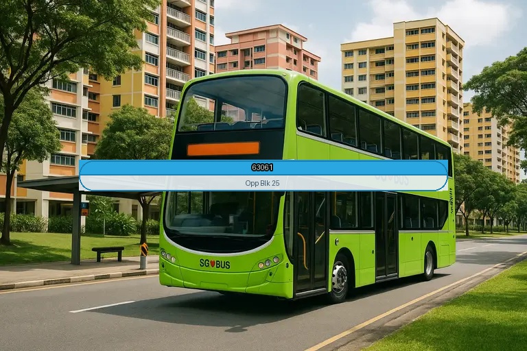 Opp Blk 25 (63061) - Live Bus Timings | NAVIG