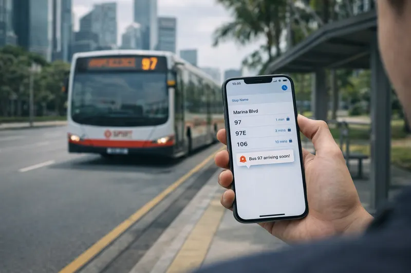NAVIG Telegram bot for bus arrival alerts and notifications